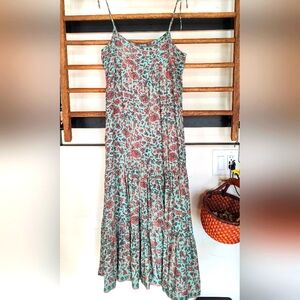 Natalie Martin Melanie Bloom Seafoam & Melon Sundress S